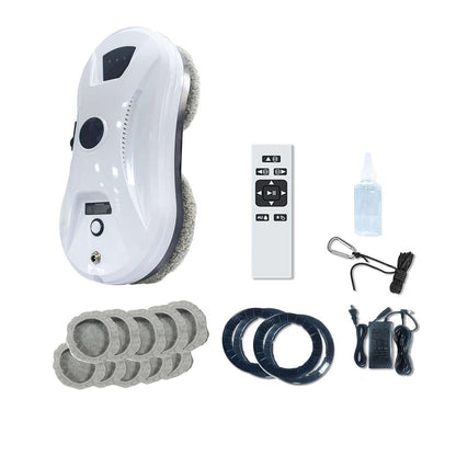 Robot Limpiacristales Almalux® Automático con Pulverización de Agua, Succión 5600Pa, Control Remoto y Sistema de Seguridad