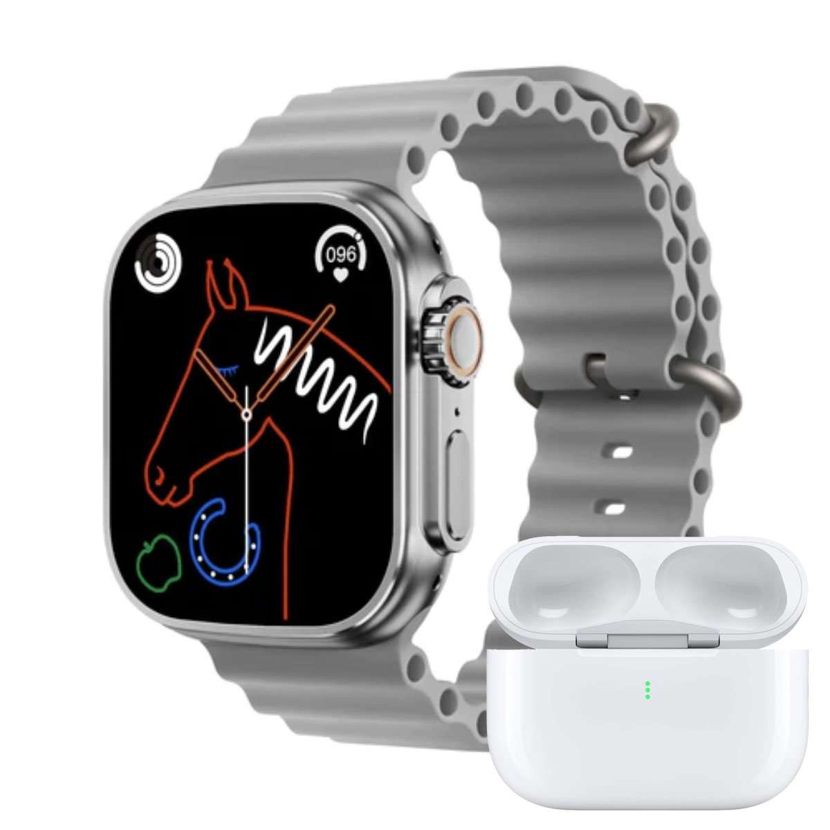 Pack Deportivo Smartwatch Almalux® S8Ultra y Auriculares Bluetooth Almalux® 6S