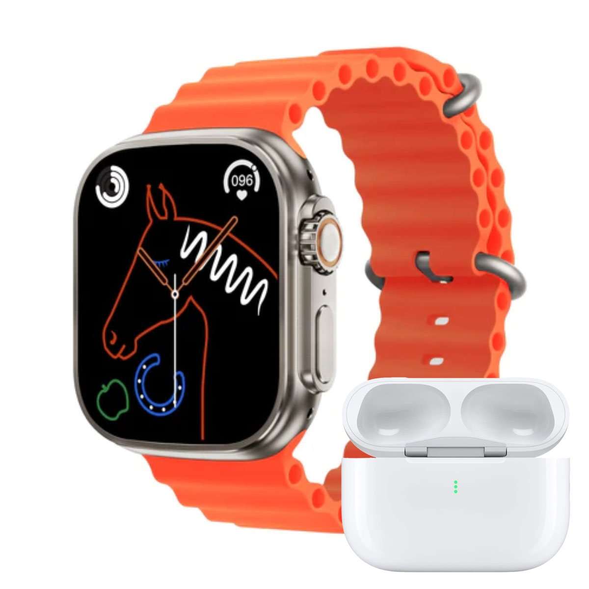 Pack Deportivo Smartwatch Almalux® S8Ultra y Auriculares Bluetooth Almalux® 6S