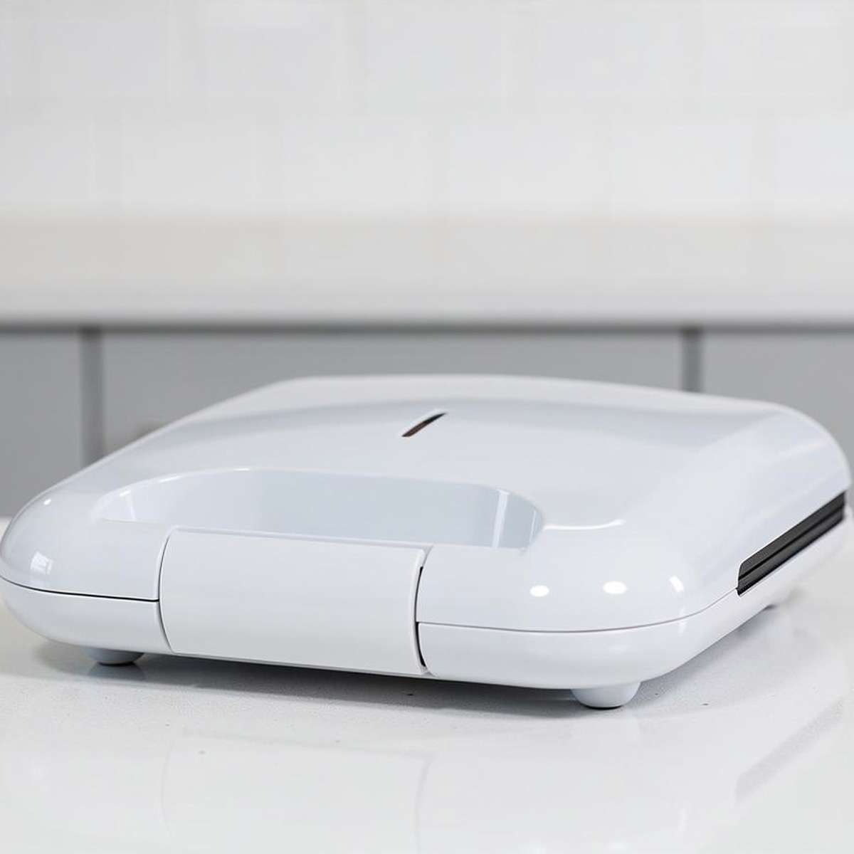 Sandwichera Grill Almalux® 750W Antiadherente con Indicador Luminoso de Temperatura y Base Antideslizante Compacta