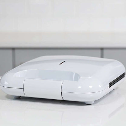 Sandwichera Grill Almalux® 750W Antiadherente con Indicador Luminoso de Temperatura y Base Antideslizante Compacta