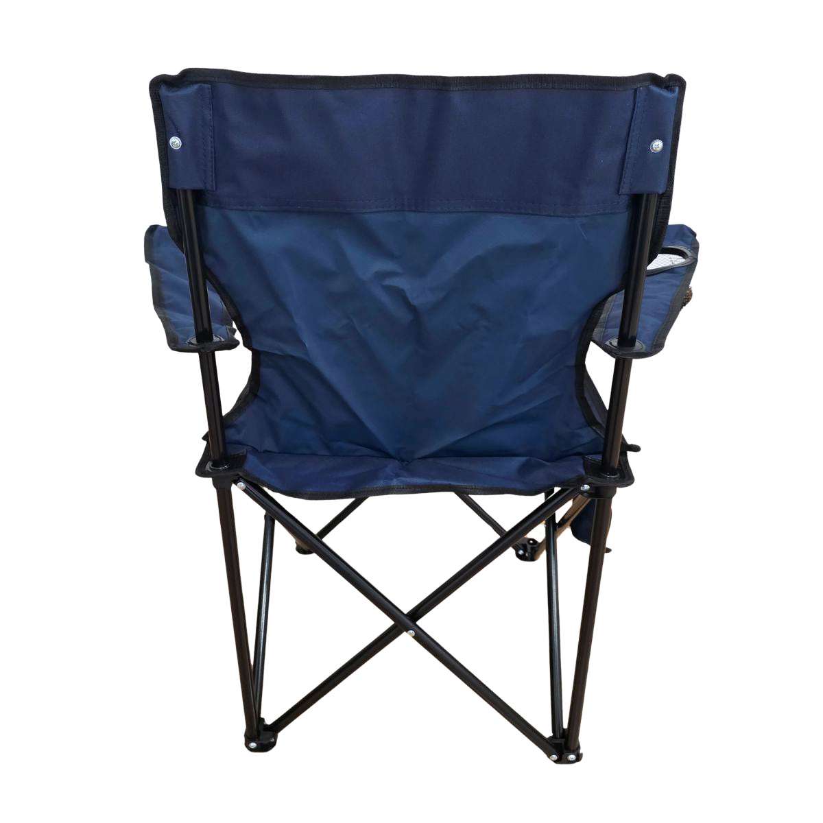 Silla Plegable Almalux® de 52 x 52 x 85 cm para Camping ó Playa con bolsa de transporte - Azul