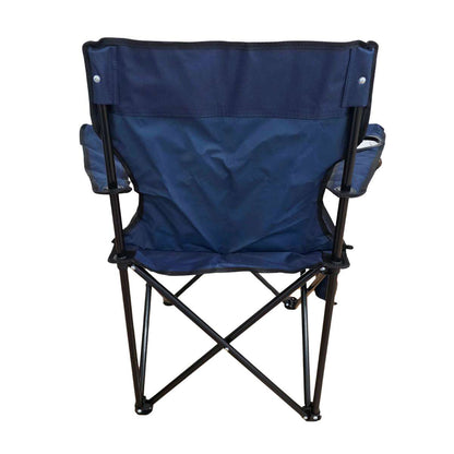 Silla Plegable Almalux® de 52 x 52 x 85 cm para Camping ó Playa con bolsa de transporte - Azul