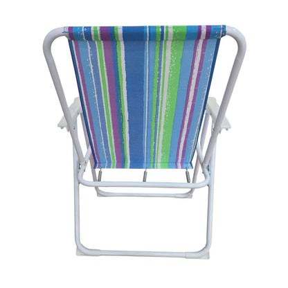 Silla Plegable Almalux® de 51.5 x 59 x 74 cm para Camping ó Playa - Multicolor