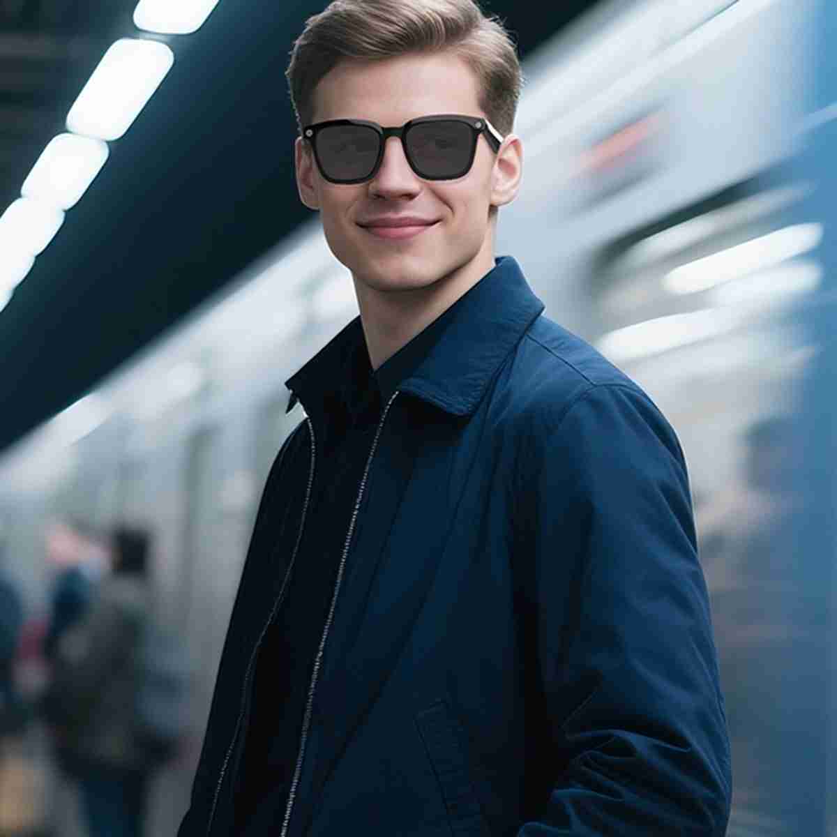 Gafas Inteligentes con IA Almalux® SMART GLASSES con Cámara HD, Sonido Abierto, Control Táctil y Asistente de Voz