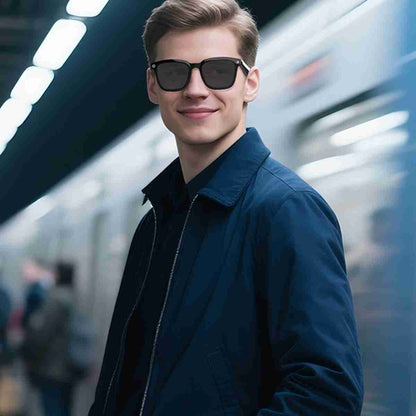 Gafas Inteligentes con IA Almalux® SMART GLASSES con Cámara HD, Sonido Abierto, Control Táctil y Asistente de Voz