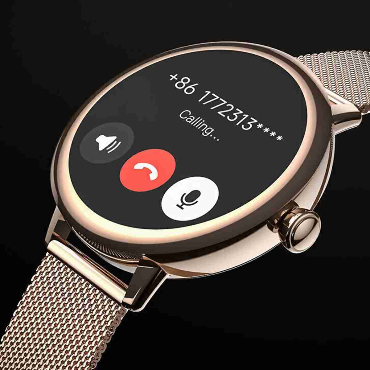 Smartwatch Almalux® para Mujer de Lujo -  Pantalla Amoled -  Llamadas Bluetooth -  Notificaciones -  100 modos deportivos -  monitor de salud