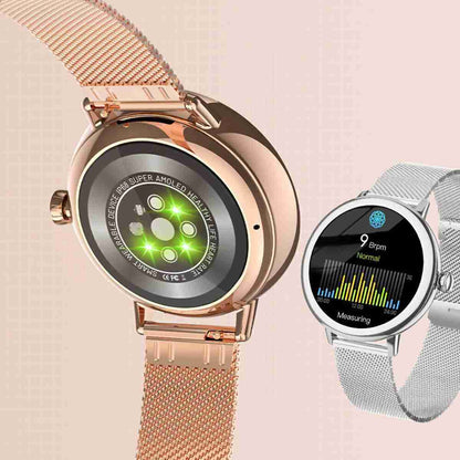 Smartwatch Almalux® para Mujer de Lujo -  Pantalla Amoled -  Llamadas Bluetooth -  Notificaciones -  100 modos deportivos -  monitor de salud