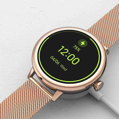 Smartwatch Almalux® para Mujer de Lujo -  Pantalla Amoled -  Llamadas Bluetooth -  Notificaciones -  100 modos deportivos -  monitor de salud