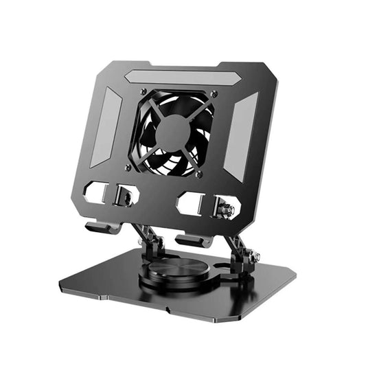Soporte con refrigeración Almalux® multifuncional para tablet y portátil, soporte de elevación ajustable y plegable de escritorio
