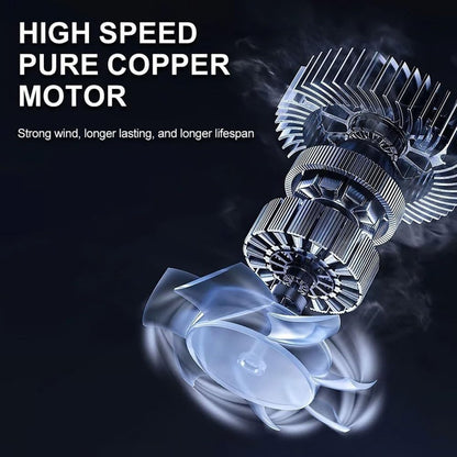 Soplador de Mano Inalámbrico "Almalux Power Violent Fan", 120.000 RPM: Potencia y Versatilidad en un Diseño Compacto