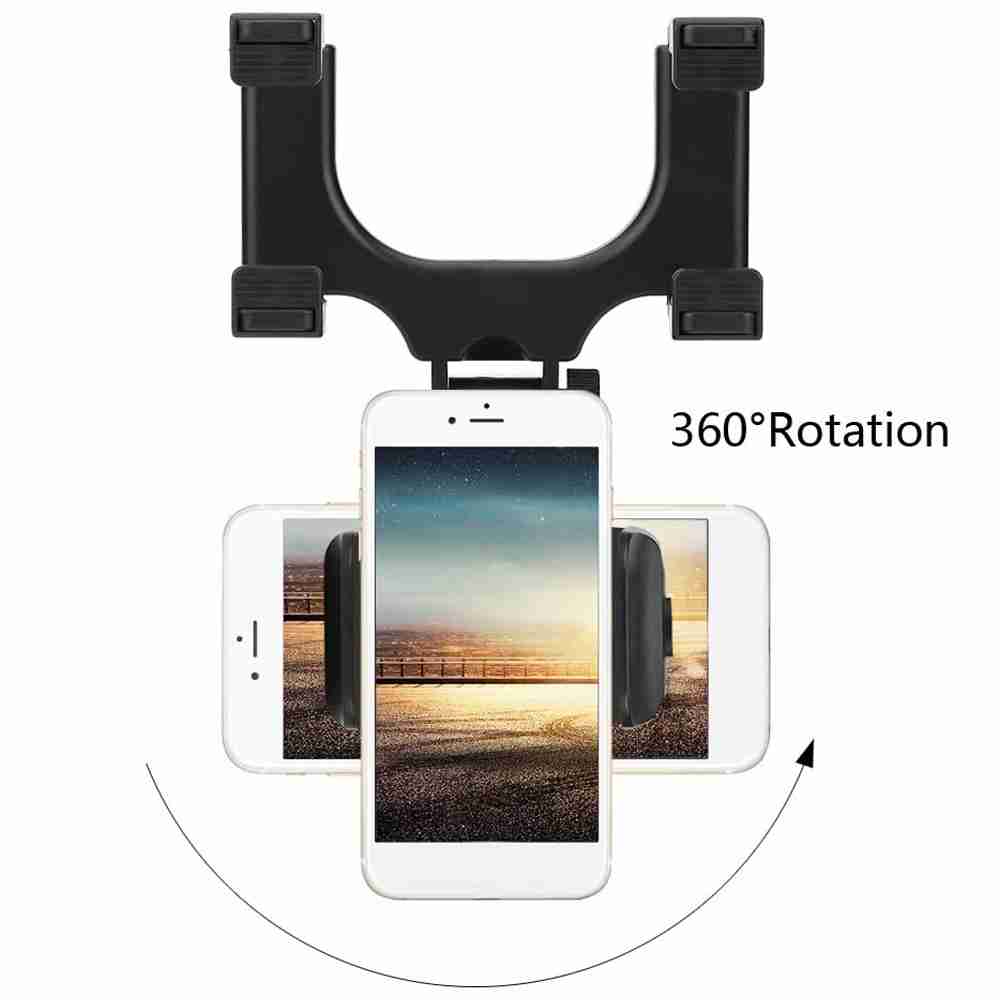 Soporte de Telefono Movil para Coche sobre Retrovisor