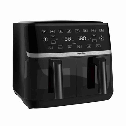 Freidora de Aire DUO -  2 X 5.5L -  Panel Táctil -  8 Programaciones -  3400W