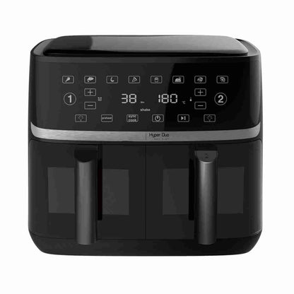 Freidora de Aire DUO -  2 X 5.5L -  Panel Táctil -  8 Programaciones -  3400W