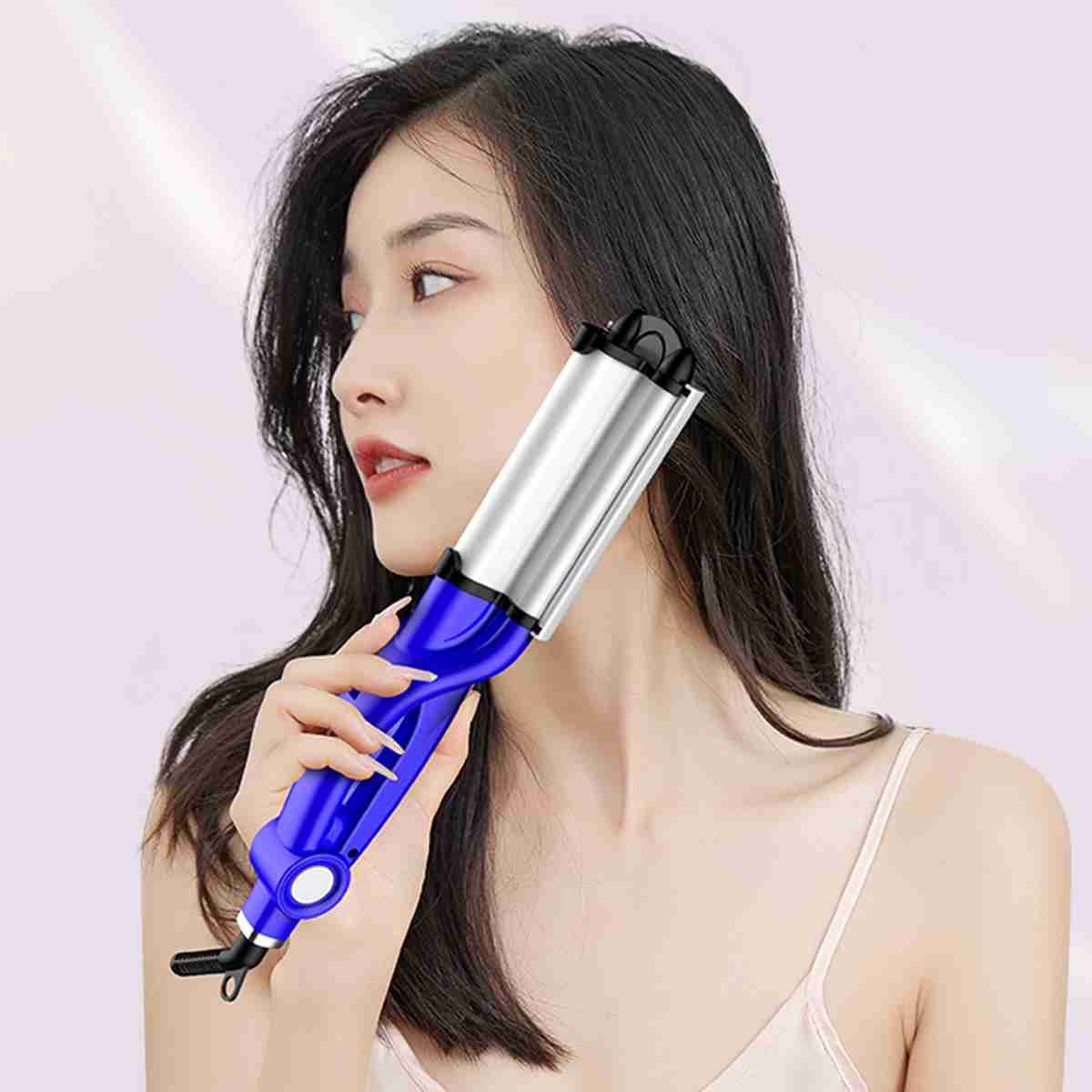 Rizador de pelo Almalux® SYC-808 -  Combate el encrespamiento y agrega brillo masivo para ondas playeras