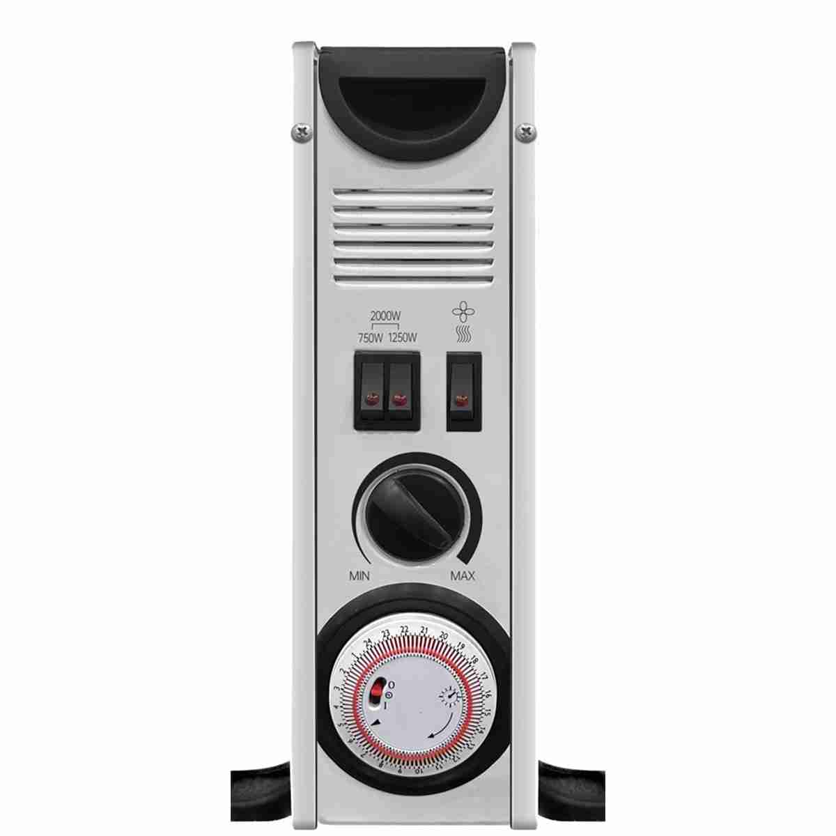 Calefactor Eléctrico Convector Almalux® -  Turbo -  Temporizador -  2000w