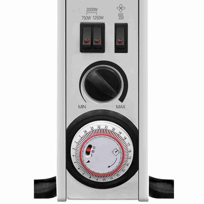 Calefactor Eléctrico Convector Almalux® -  Turbo -  Temporizador -  2000w
