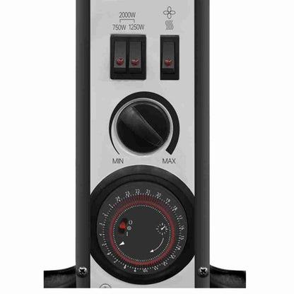 Calefactor Eléctrico Convector Almalux® -  Turbo -  Temporizador -  2000w