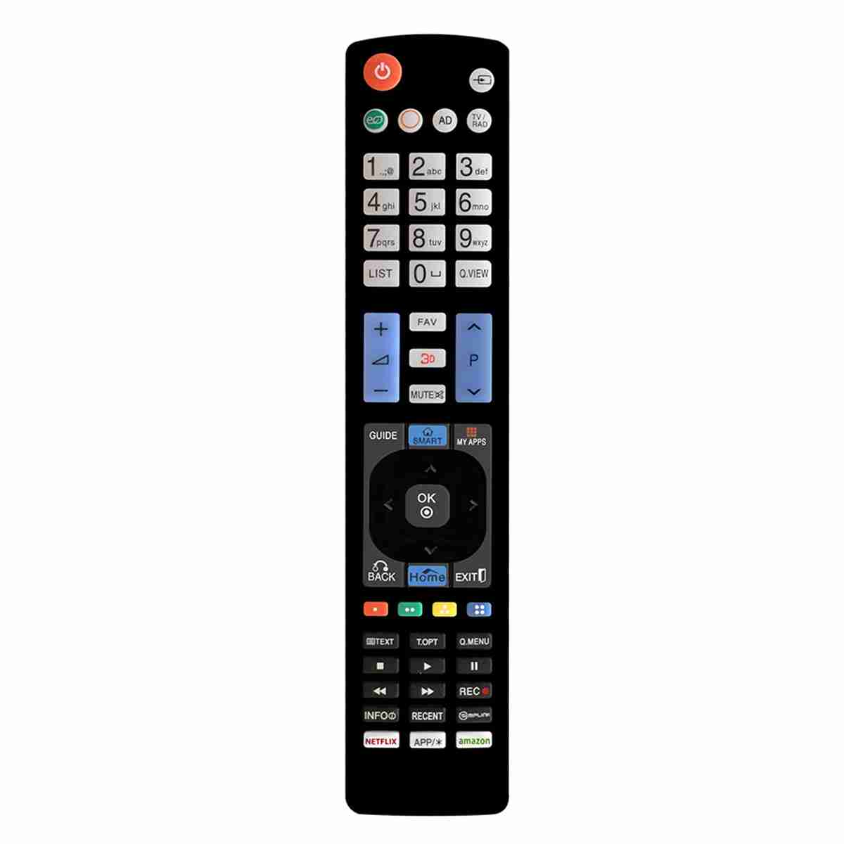 Mando a distancia universal para televisores LG -  Teclas acceso NETFLIX y AMAZON