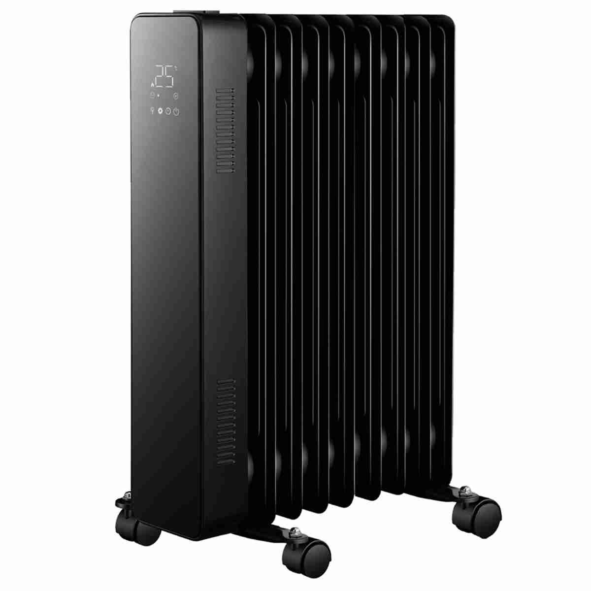Radiador De Aceite -  Almalux® Enermax 2020 -  Digital -  9 Elementos -  2000w -  Negro