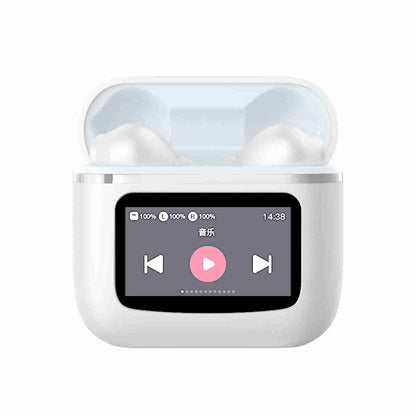 Auriculares inalámbricos Bluetooth Almalux® T68 Pro pantalla LED a Color con cancelación activa de ruido ANC