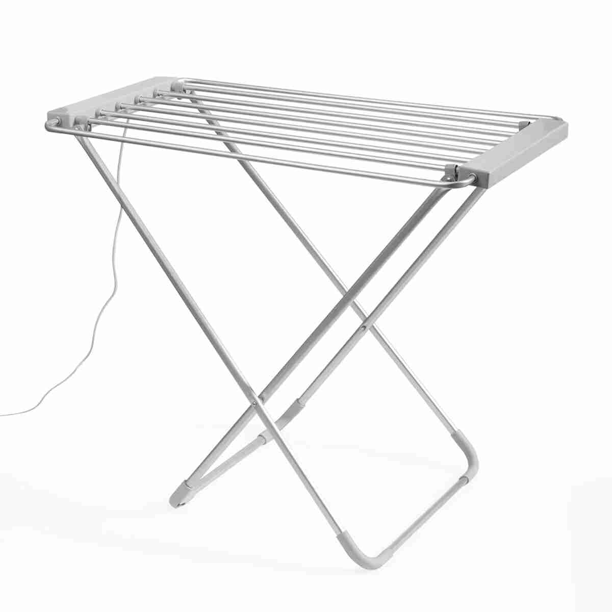 Tendedero Eléctrico Calefactable Plegable Almalux® de 6 Barras