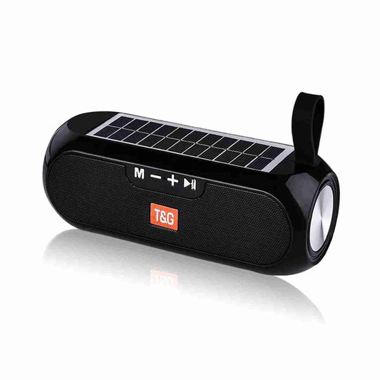 Altavoz Bluetooth estéreo Almalux® TG-182 inalámbrico -  con carga Solar -  compatible con Bluetooth -  resistente al agua -  AUX -  Radio FM