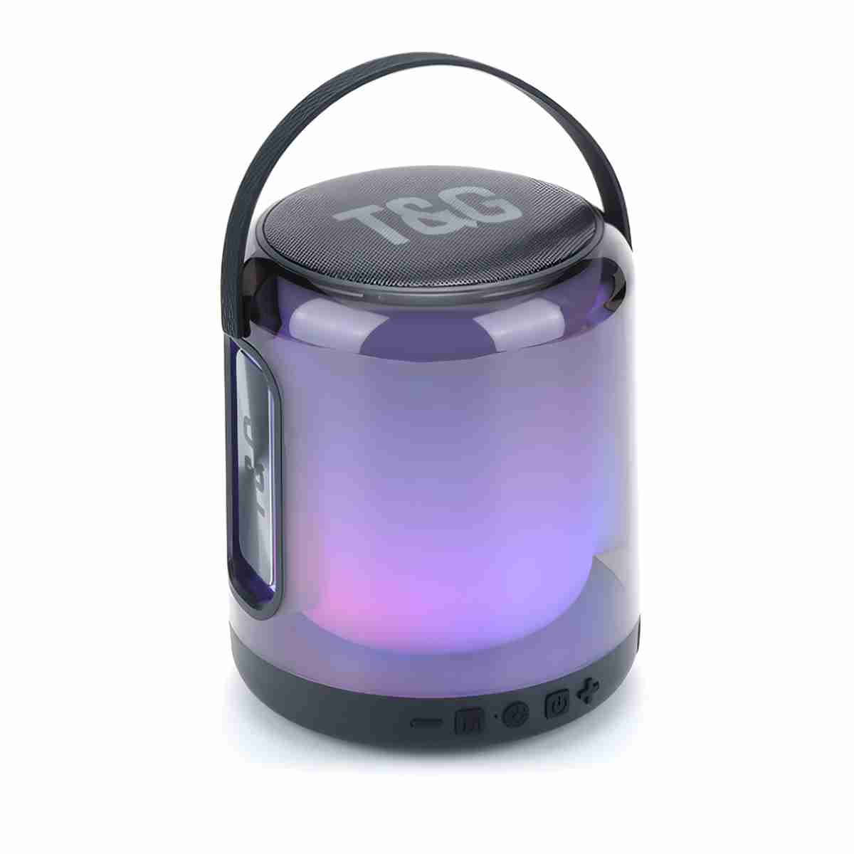 Altavoz Bluetooth TG376 RGB - Conexión estable -  360 grados de luz LED -  reproducción TWS y tamaño compacto