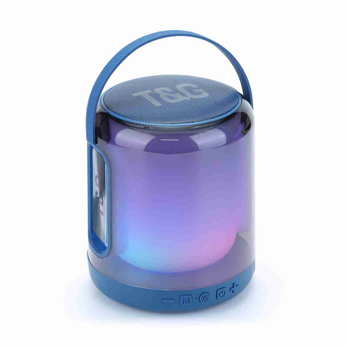 Altavoz Bluetooth TG376 RGB - Conexión estable -  360 grados de luz LED -  reproducción TWS y tamaño compacto