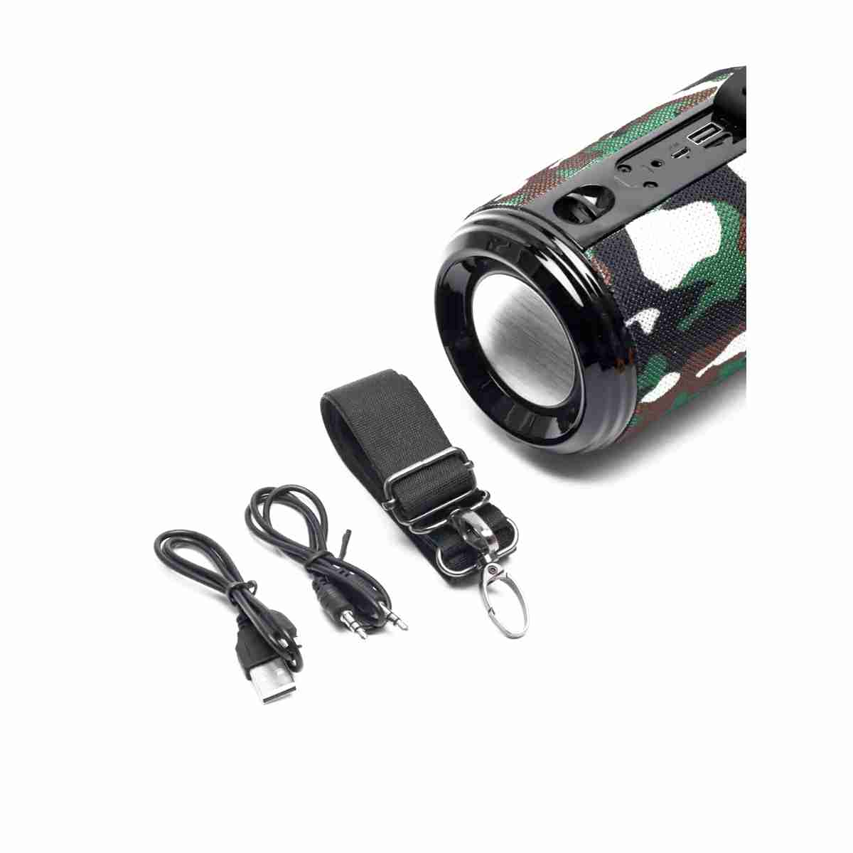 Altavoz Bluetooth 5 - 0 portatil con soporte manos libres y luces led 537
