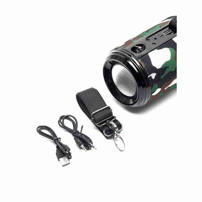 Altavoz Bluetooth 5 - 0 portatil con soporte manos libres y luces led 537