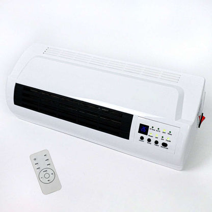 Calefactor Eléctrico Mural Almalux® 1000-2000W | Temporizador 24/7 | Control Remoto | Bajo Consumo | PTC Cerámico