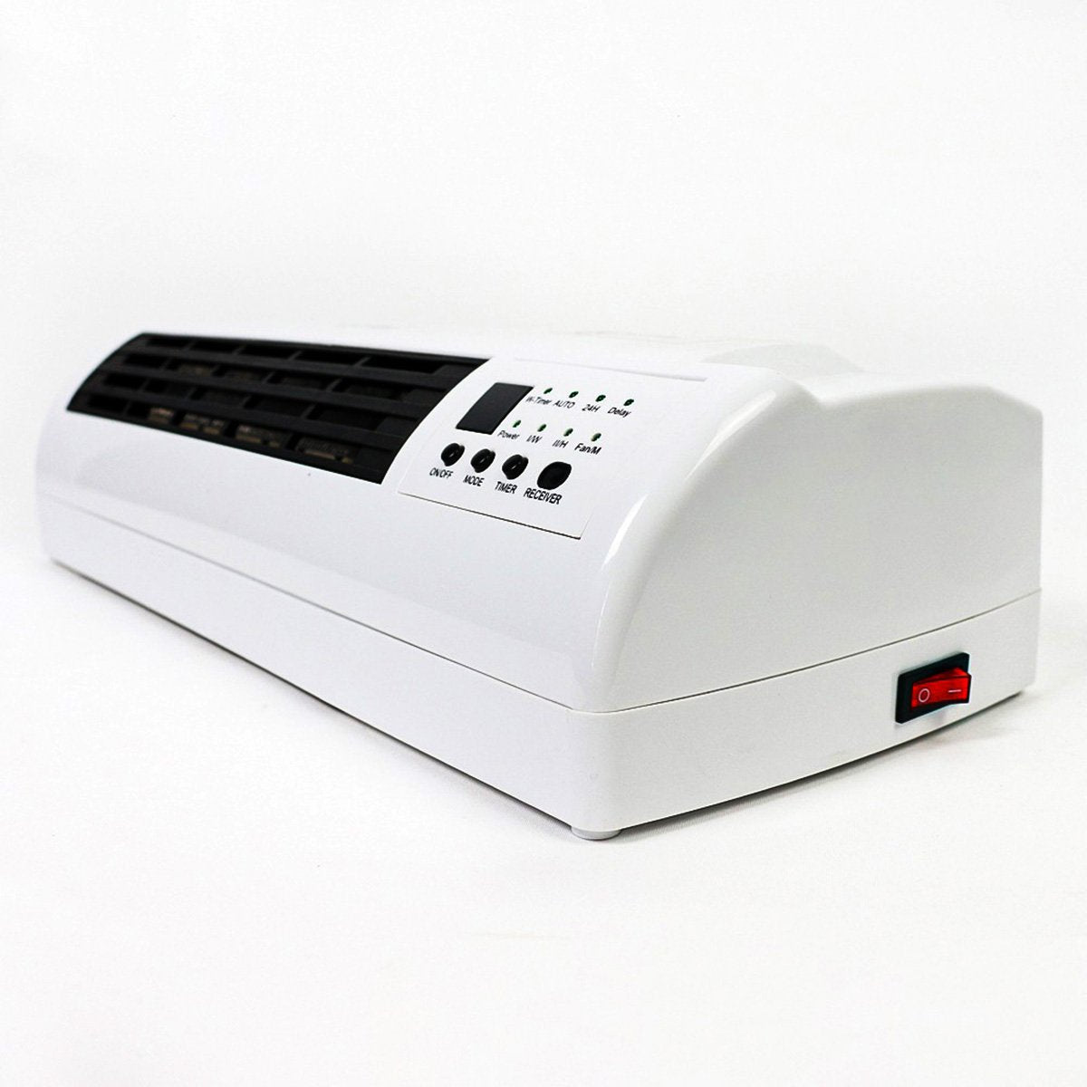 Calefactor Eléctrico Mural Almalux® 1000-2000W | Temporizador 24/7 | Control Remoto | Bajo Consumo | PTC Cerámico