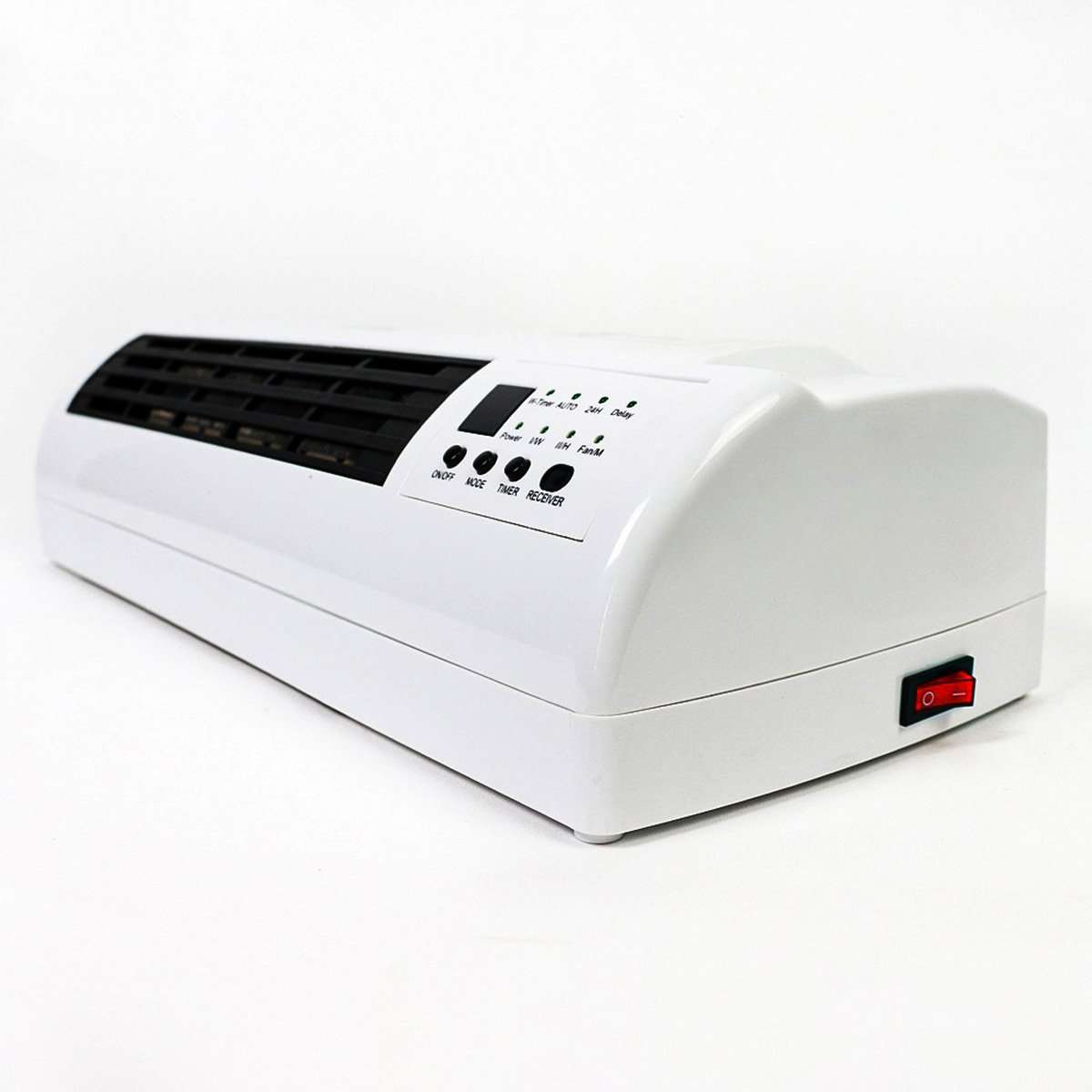 Calefactor Eléctrico Mural Almalux® 1000-2000W | Temporizador 24/7 | Control Remoto | Bajo Consumo | PTC Cerámico