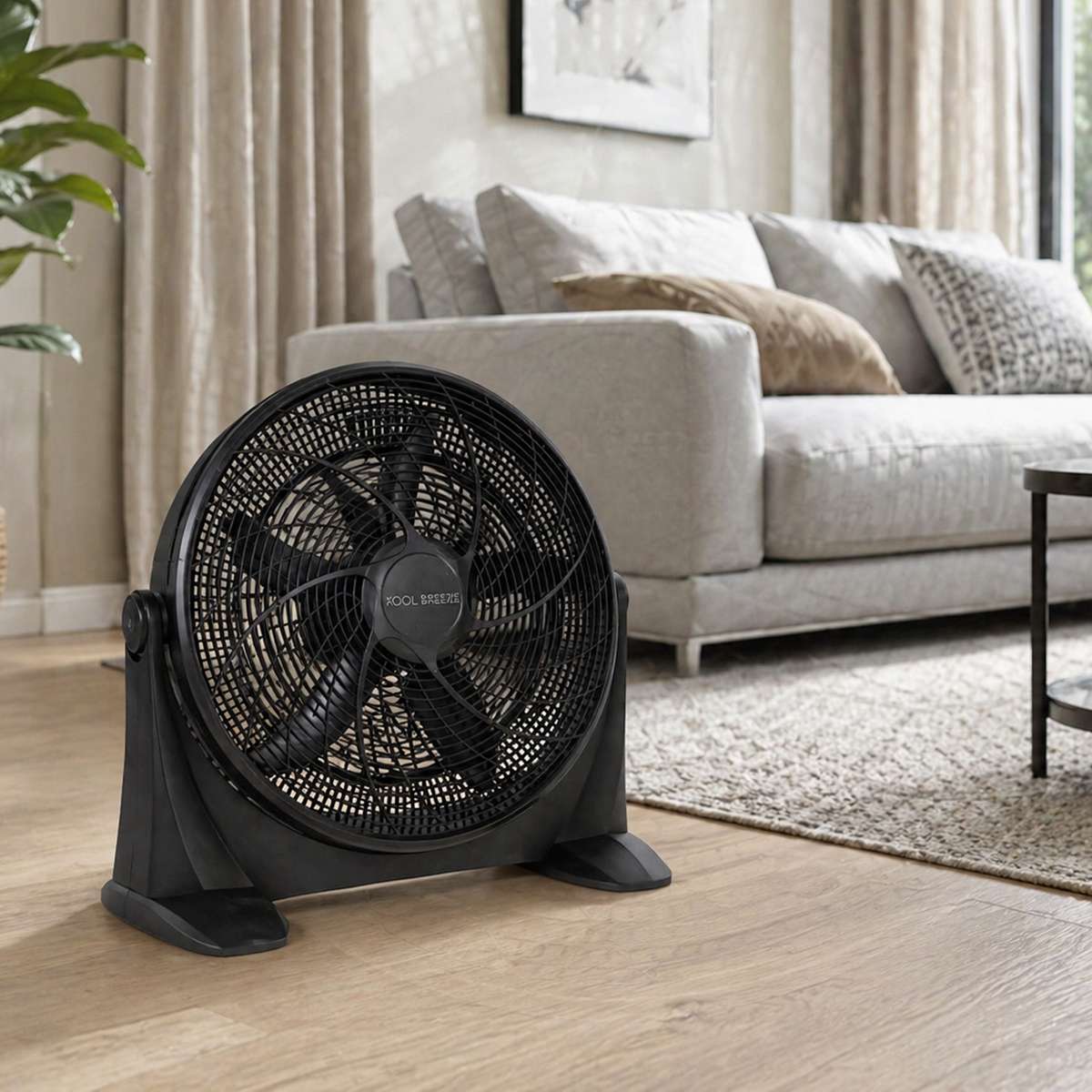 Ventilador de Suelo Almalux® Kool Breeze de 12", 73W, 3 Velocidades