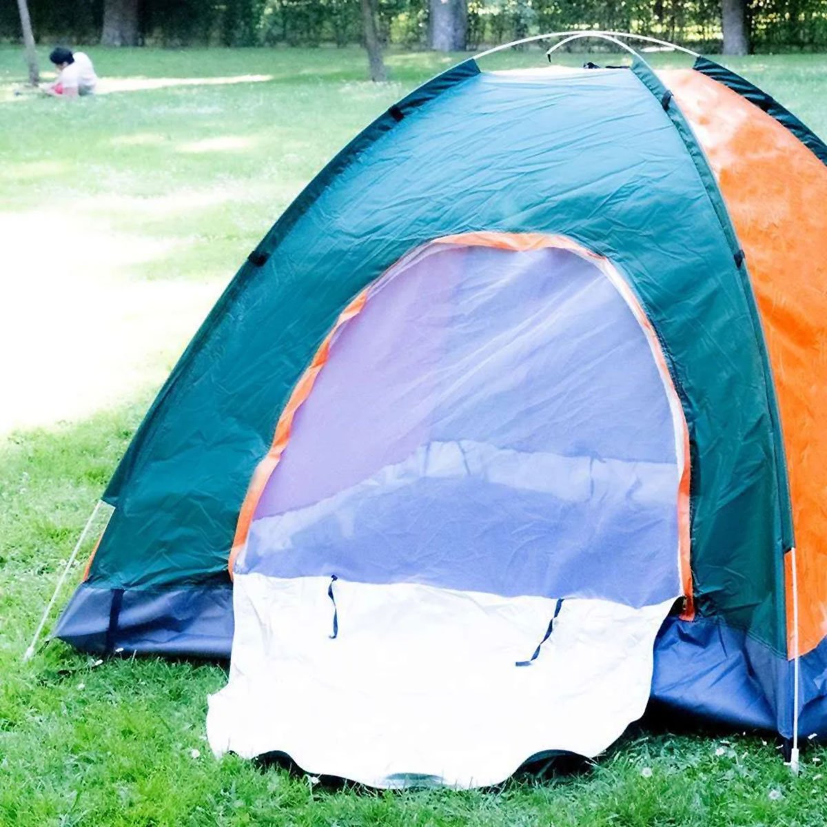 Tienda de Campaña Almalux® para 3-4 Personas | Resistente al Agua, Viento y Rayos UV | Fácil Montaje | 200 x 200 x 135 cm