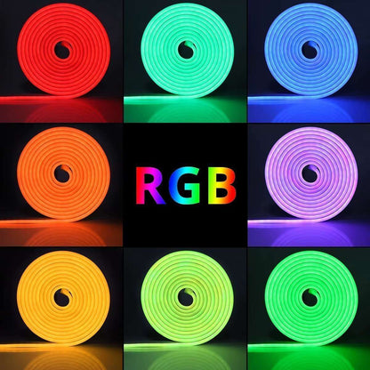 Tira de Luces LED de Neón Inteligentes Almalux® de 5 Metros – Iluminación Personalizada y Sincronización Musical