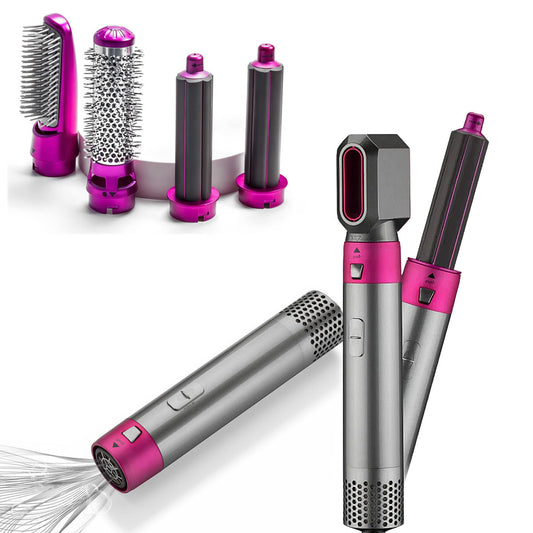 Secador de pelo Moldeador 5 en 1 Almalux® - Voluminizador Ondulacion Alisador