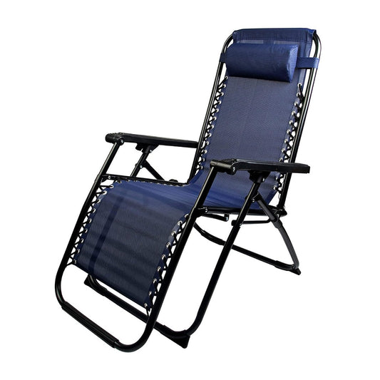 Tumbona de playa, Jardín, Piscina Almalux Zero Gravity reclinable y plegable, de gravedad cero