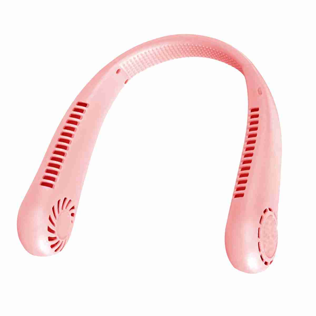 Ventilador de cuello recargable | Ventilador USB ajustable 3 velocidades -  ventilador recargable 1200 mAh -  manos libres para caminar -  deportes -  ciclismo