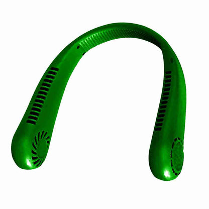 Ventilador de cuello recargable | Ventilador USB ajustable 3 velocidades -  ventilador recargable 1200 mAh -  manos libres para caminar -  deportes -  ciclismo