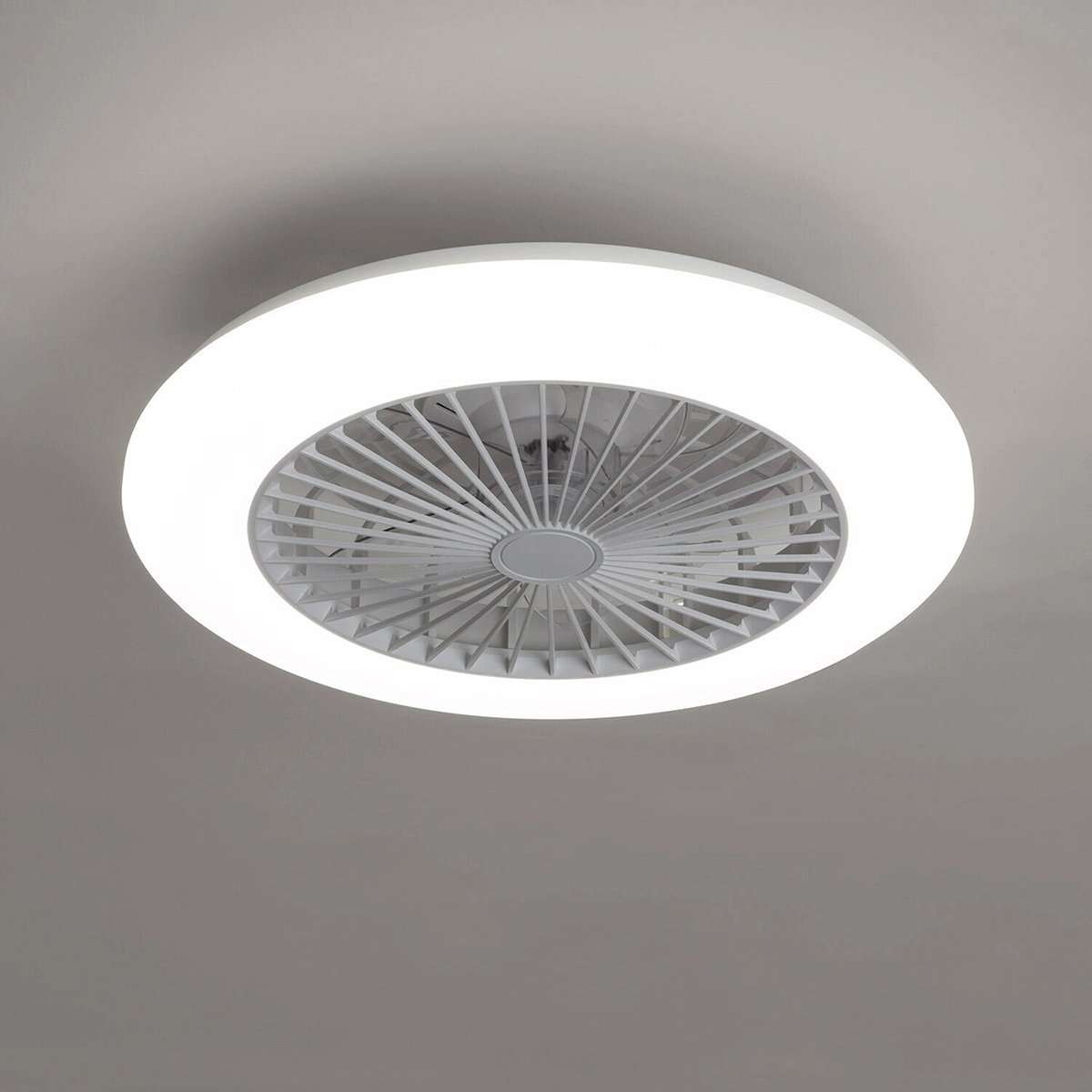 Ventilador de Techo Almalux® LED 20W Motor DC Regulable, LED 41W con Mando a Distancia