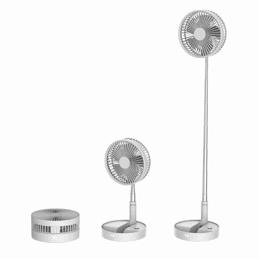 Ventilador multifunción Almalux® extensible y plegable -  con cable y batería -  3 velocidades