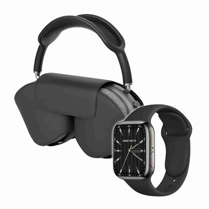 Pack De Luxe Almalux® KWatch 9 Smartwatch y Auriculares Bluetooth De Diadema Almalux® PREMIUM