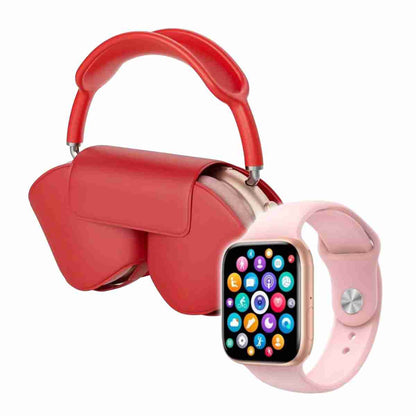 Pack De Luxe Almalux® KWatch 9 Smartwatch y Auriculares Bluetooth De Diadema Almalux® PREMIUM
