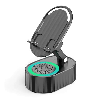 Altavoz Inalámbrico Almalux® por Inducción y Bluetooth con Luces LED, 5W, Recargable y Portátil