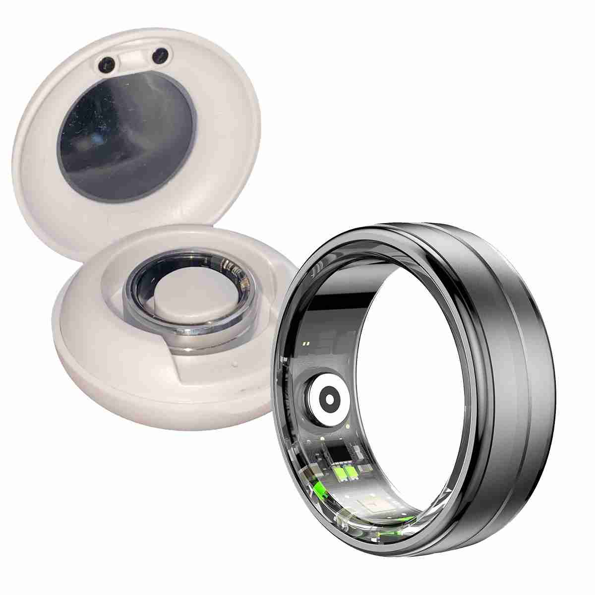 Anillo Inteligente Almalux® -  Fitness -  Monitor de Frecuencia Cardíaca -  Sueño -  Podómetro -  Calorías -  IP68