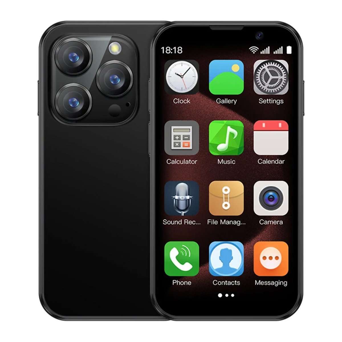 Mini teléfono inteligente Almalux® Pro, 3 pulgadas, red 3G, 2 + 16GB ROM, sim Dual, Google Play Store
