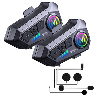 Auricular Intercomunicador para Moto Almalux® Y10 – Comunicación Bluetooth 5.3, Resistencia IPX6 y Sonido Hi-Fi