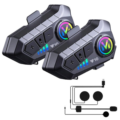 Auricular Intercomunicador para Moto Almalux Y10 – Comunicación Bluetooth 5.3, Resistencia IPX6 y Sonido Hi-Fi